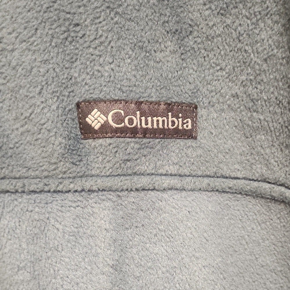 Columbia Men's Two-Tone Blue Fleece Jacket - Picture 2 of 3